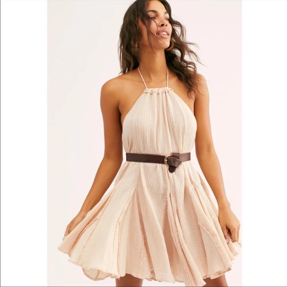 Free People Catching Rays Mini Dress Tunic - Picture 1 of 16